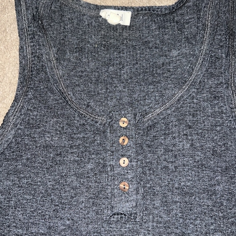 La miel ribbed tanks size M worn once - Picture 2 of 2